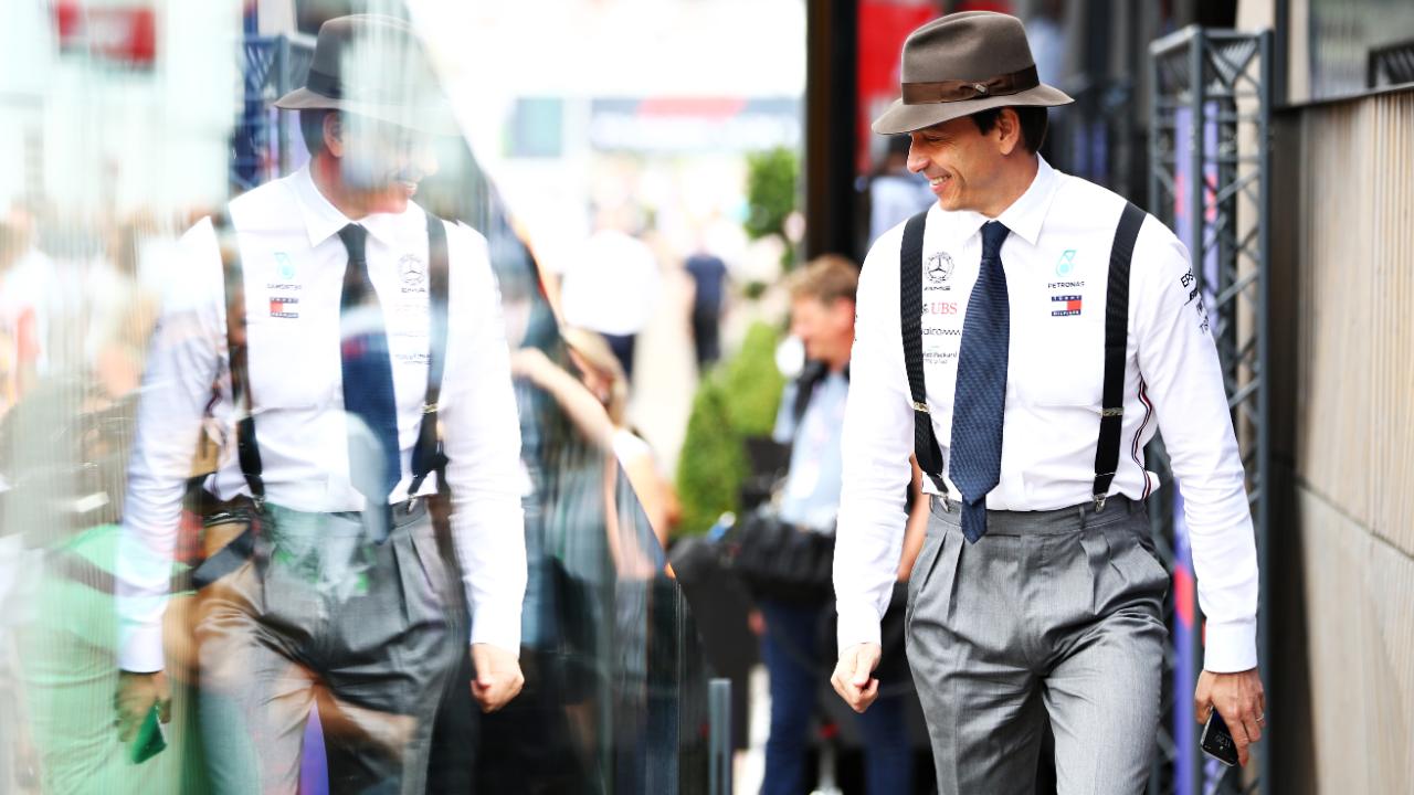 Hosenträger in der Formel1