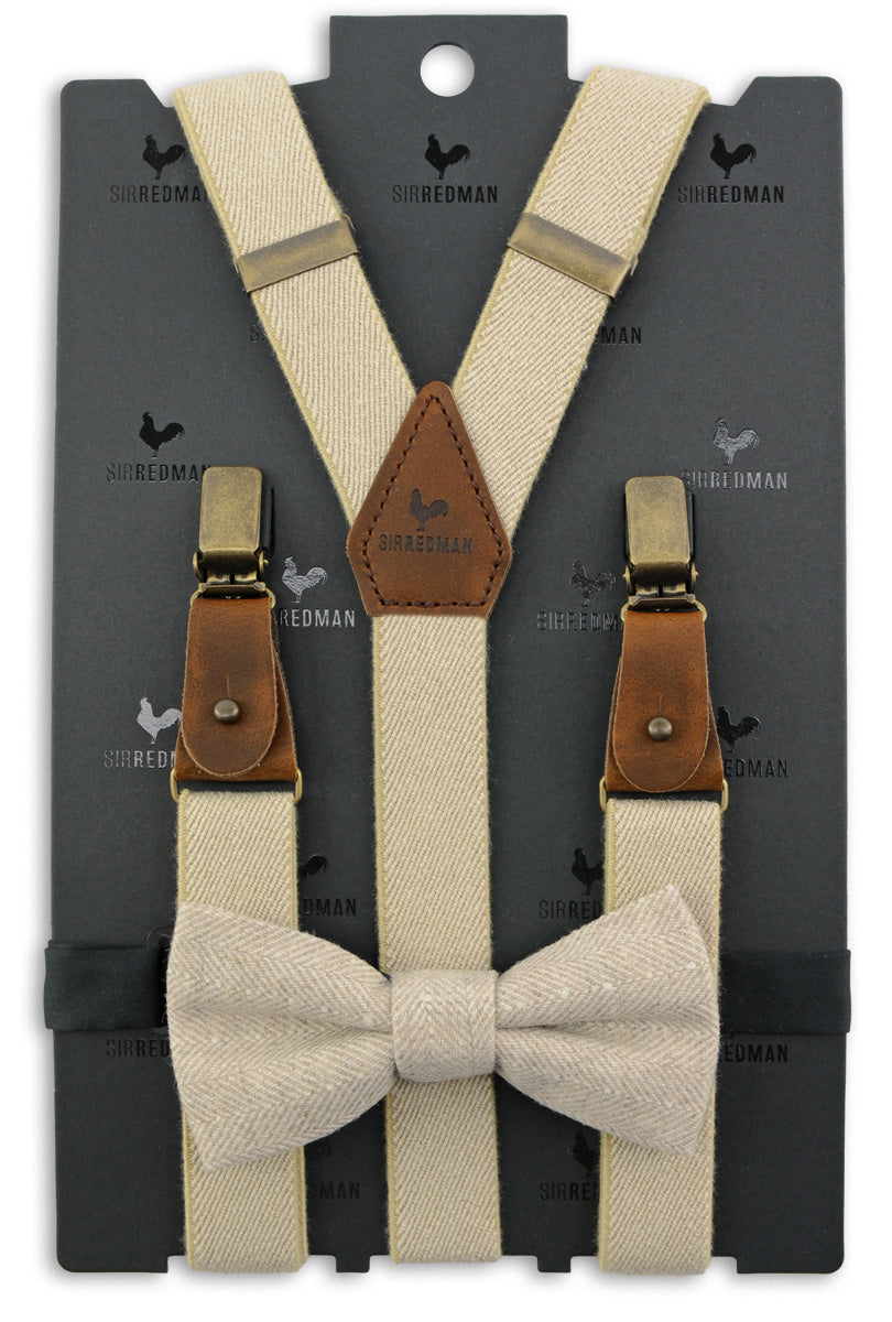 Sir Redman bretels combi pack Samuel Tweed - Dutch design - handgemaakt in Nederland - in verpakking