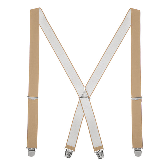 150 cm - brown suspenders - extra long