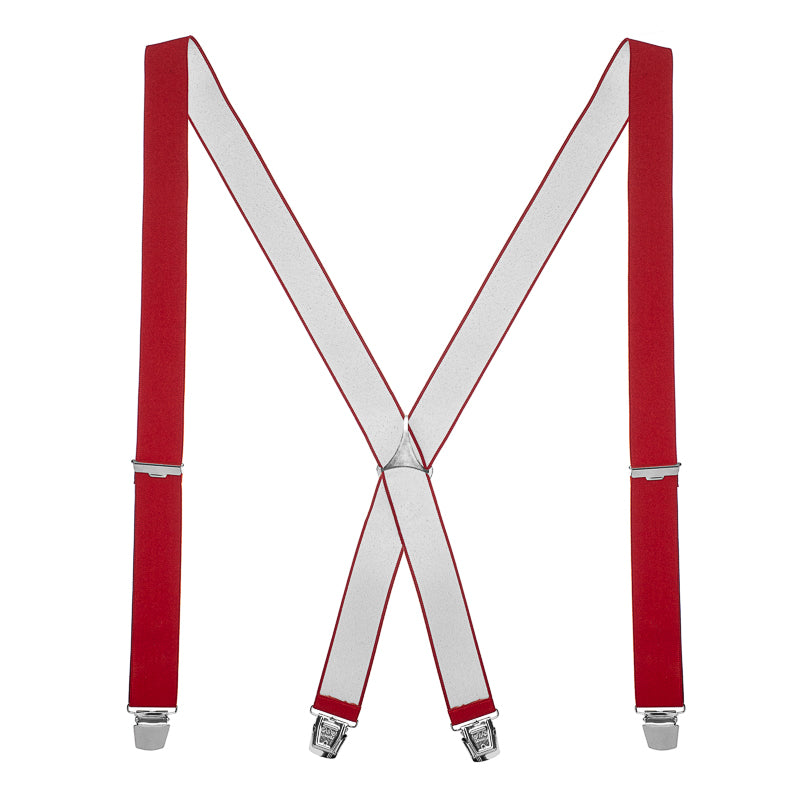 Extra lange bretels rood 140 cm