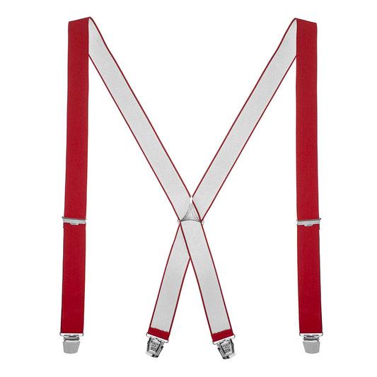 Extra lange bretels rood 140 cm