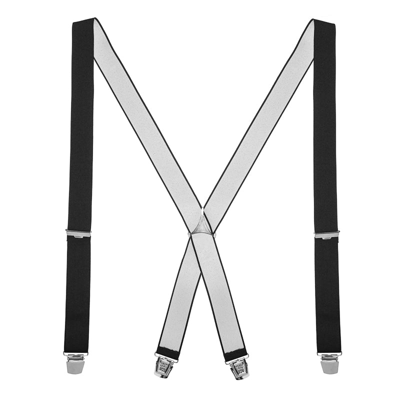 150 cm - schwarze Hosenträger - extra lang