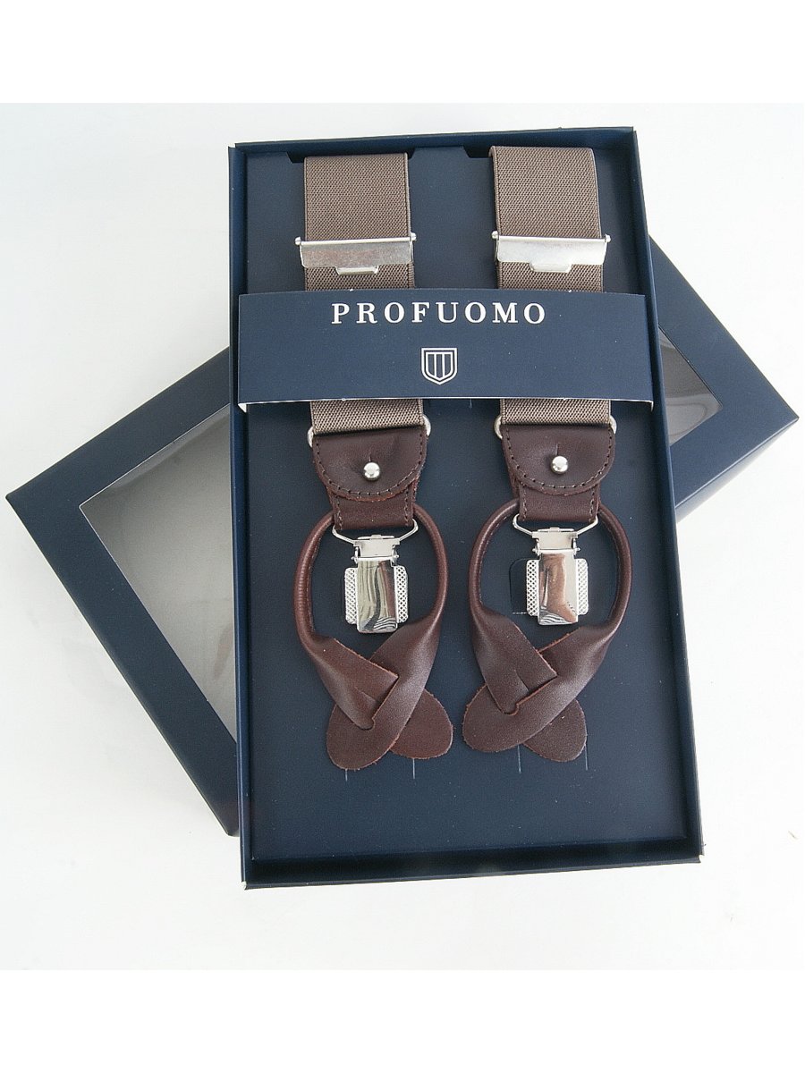 Bruine bretels | Profuomo PP1L00001D