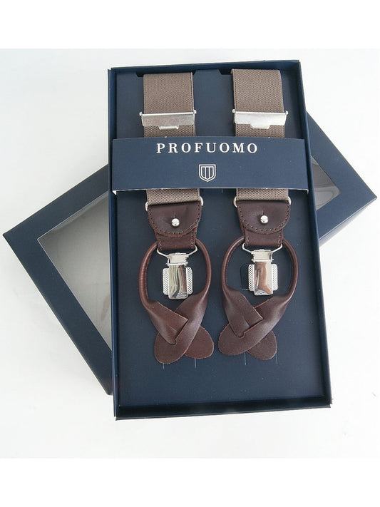 Bruine bretels | Profuomo PP1L00001D