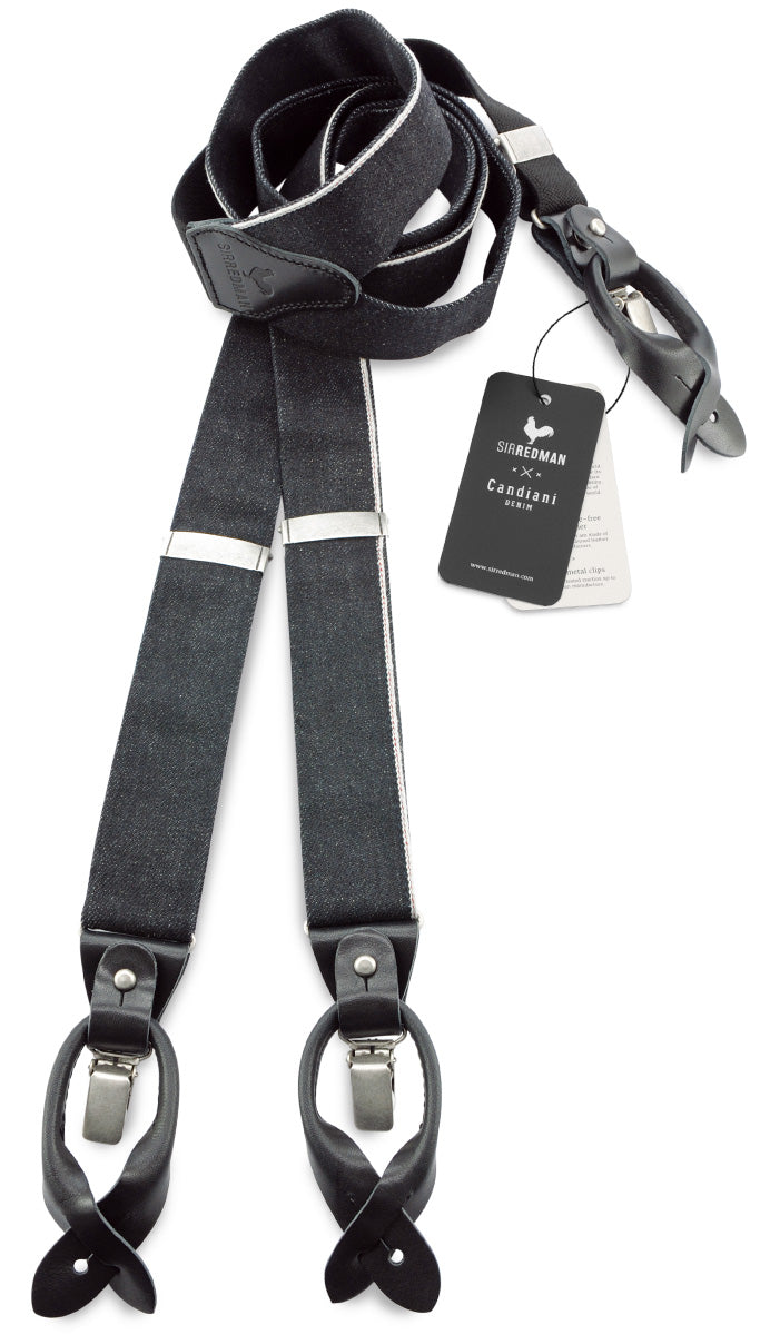 Sir Redman Suspenders Black Jack