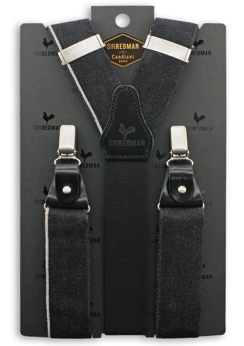 Sir Redman Suspenders Black Jack