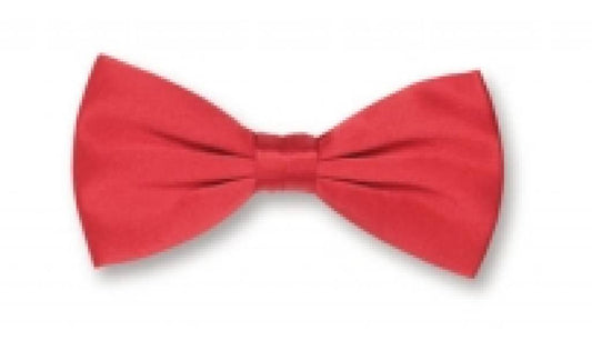 vlinderdas rood zijde