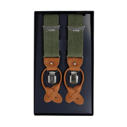 suspenders green
