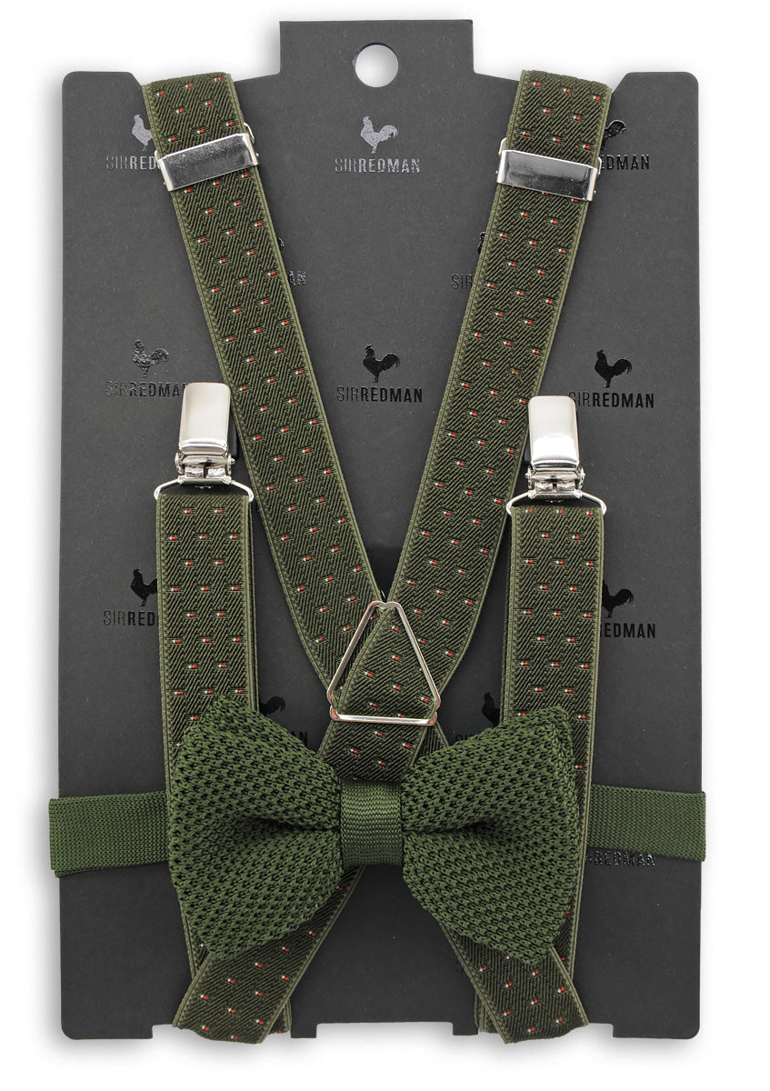 Sir Redman bretels combi pack La Gacilly Groen