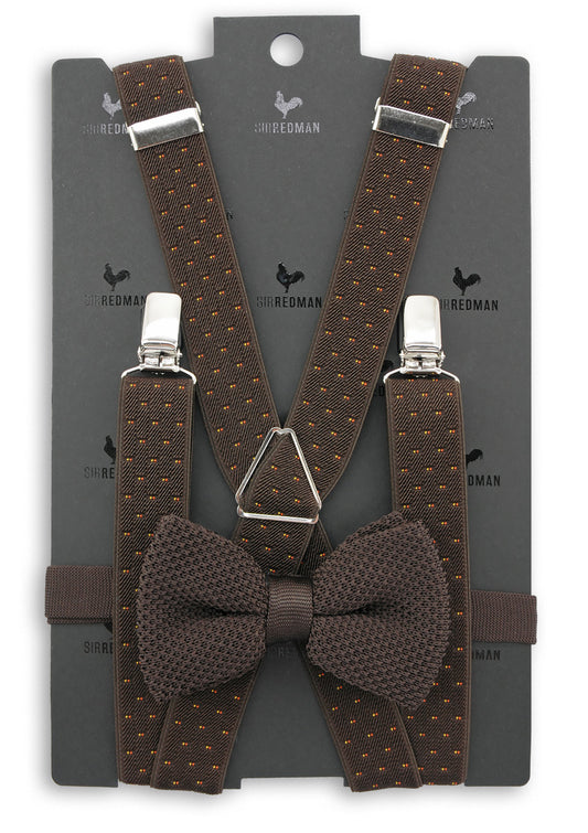 Sir Redman bretels combi pack La Gacilly Bruin