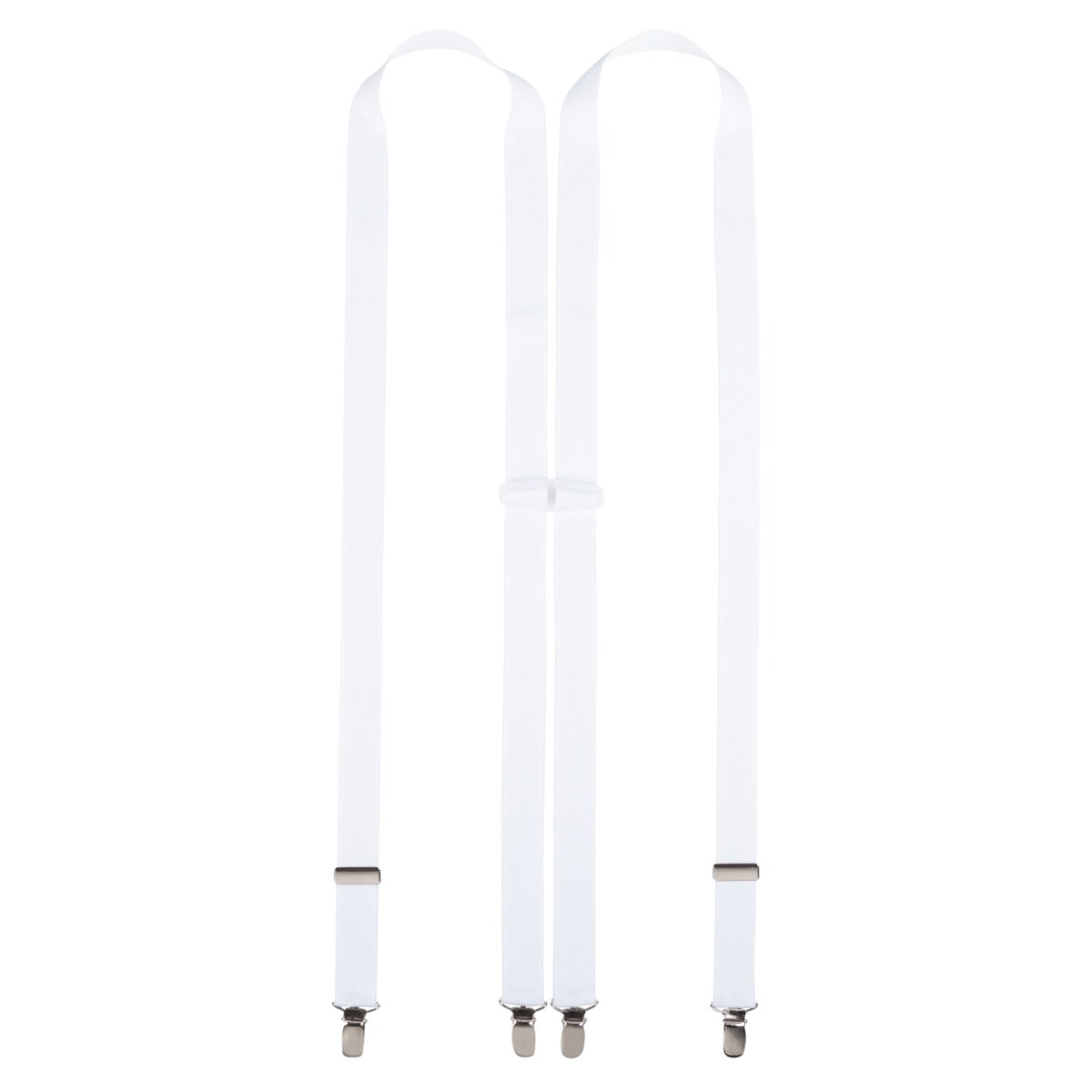 Daspartout - witte bretels - vier stevige clips - H model
